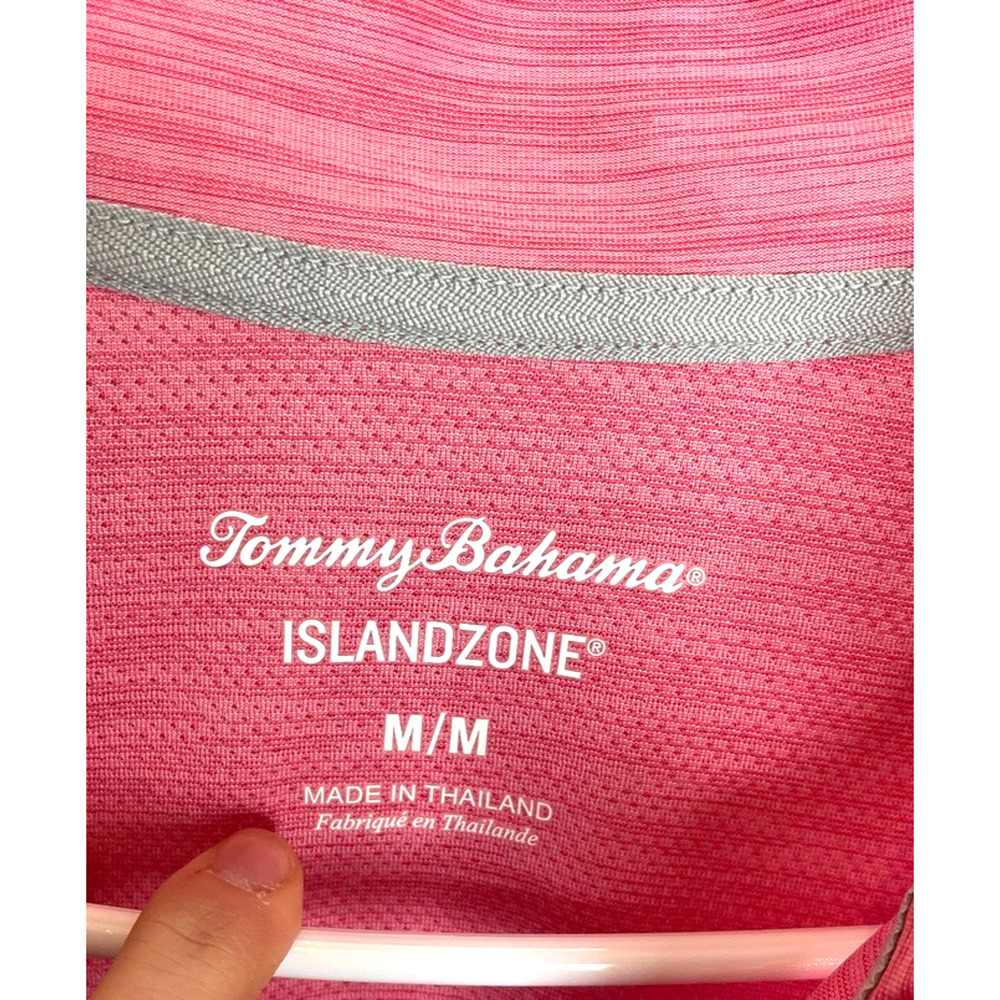 Tommy Bahama Men's IslandZone Quarter Zip Pullover Sz M Golf Performance Active - Picture 6 of 9